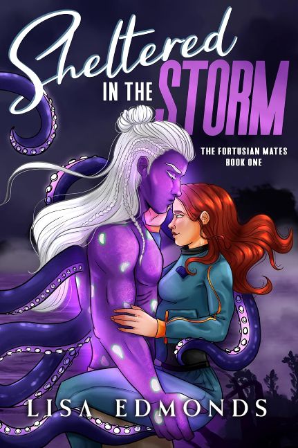 Sheltered in the Storm (The Fortusian Mates, Book 1): A Cozy Alien Romance